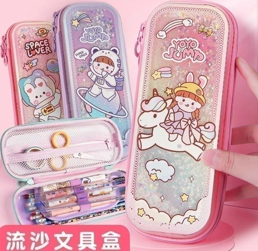  جامدادی آکواریومی خارجی و فانتزی با بالاترین کیفیت و قیمت بسیار مناسب در طرح های زیبا و خاص 